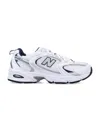 New Balance 530 Sneakers In White Midnight Navy