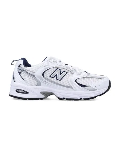 New Balance 530 Trainers In White Midnight Navy