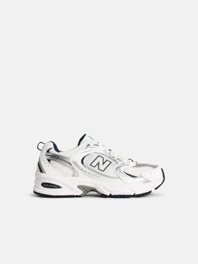 New Balance '530' White Fabric Sneakers