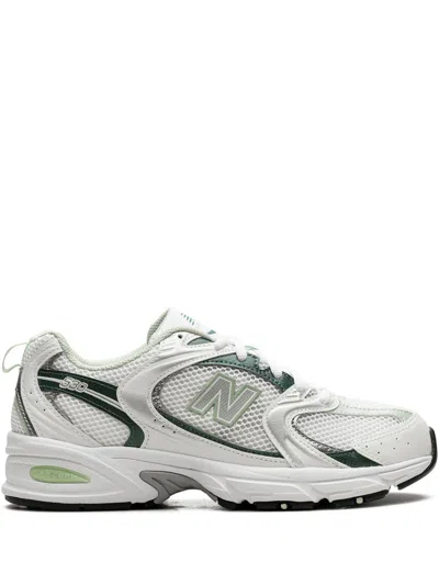 New Balance 530 "white/new Spruce/clay Ash" Sneakers In Weiss