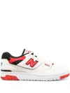 New Balance Premium Leather Sneakers Round Toe