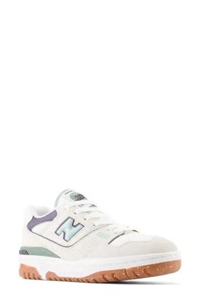 New Balance 550 Basketball Shoe In White