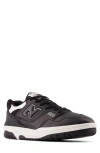 New Balance 550 Basketball Sneaker In Black/ White