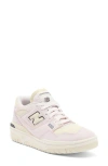 New Balance 550 Basketball Sneaker In Linen/pink Granite
