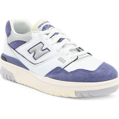 New Balance 550 Basketball Sneaker In Oyster White/dream State