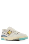 New Balance 550 Basketball Sneaker In Sea Salt/ Surf