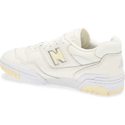 New Balance 550 Basketball Sneaker In Sea Salt/calcium