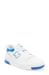 New Balance 550 Basketball Sneaker In White/cobalt