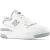 New Balance 550 Basketball Sneaker In White/juniper