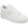 New Balance 550 Basketball Sneaker In White/linen