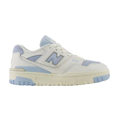 Pre-owned New Balance 550 Big Kid 'sea Salt Light Chrome Blue' | Kid's Size 7
