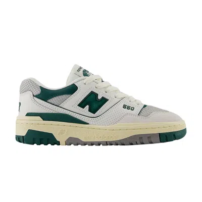 Pre-owned New Balance 550 Big Kid 'sea Salt Pack - Marsh Green' | Cream | Kid's Size 7