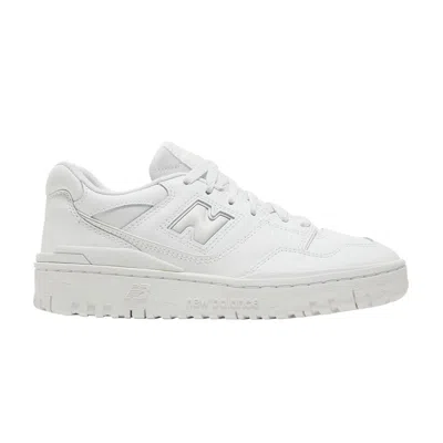 Pre-owned New Balance 550 Big Kid 'triple White' | Kid's Size 4.5