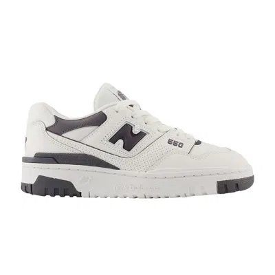 Pre-owned New Balance 550 Big Kid 'white Anthracite' | Kid's Size 5.5