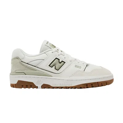 Pre-owned New Balance 550 Big Kid 'white Olive Gum' | Kid's Size 6.5