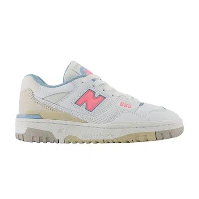 Pre-owned New Balance 550 Big Kid 'white Ultra Pink Blue' | Kid's Size 4