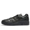 New Balance 550 Man Sneakers Black Size 9 Leather In Black