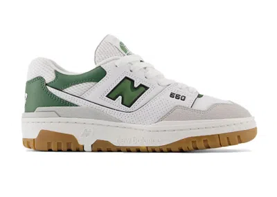 Pre-owned New Balance 550 Bright Grey Sneakers In Brighton Grey/nori In Multi