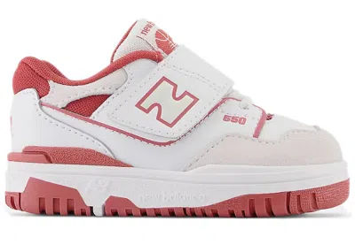Pre-owned New Balance 550 Bungee Lace Strap Sneakers In White/astro Dust
