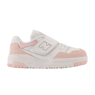 Pre-owned New Balance 550 Bungee Lace Top Strap Little Kid 'white Pink Haze' | Kid's Size 11