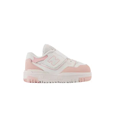 Pre-owned New Balance 550 Bungee Lace Top Strap Toddler 'white Pink Haze' | Infant Size 4