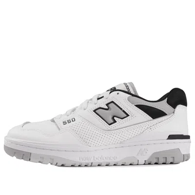 New Balance Men's 550 In White/grey/black