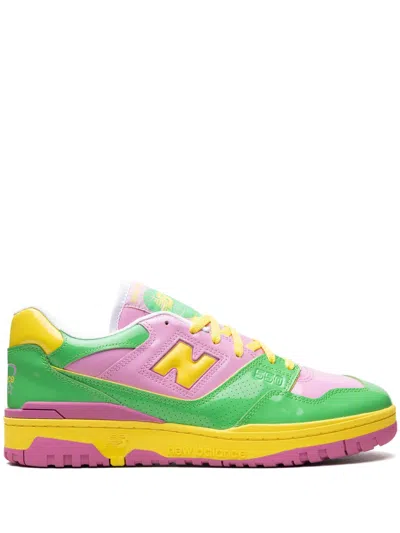 New Balance 550 Contrast Sneakers In Green
