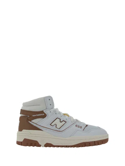 New Balance 550 High Sneakers In Brown