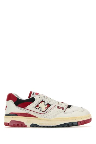 New Balance 550 Leather Sneakers For Men In Neutral