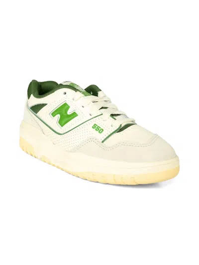 New Balance Kids' 550 Leather Sneakers In Neutral