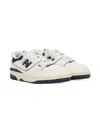 New Balance 550 Leather Sneakers In White