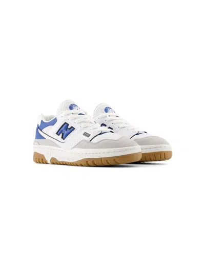 NEW BALANCE 550 LEATHER SNEAKERS