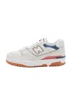 New Balance 550 Basketball Shoe In White
