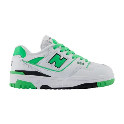 Pre-owned New Balance 550 Little Kid 'green Apple' | White | Kid's Size 12.5