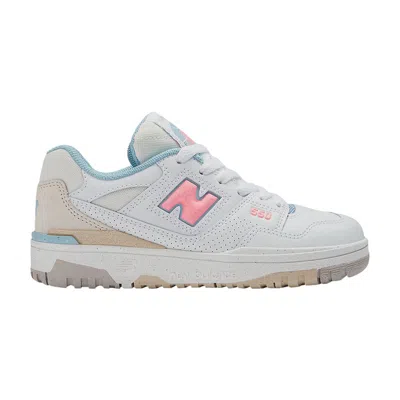 Pre-owned New Balance 550 Little Kid 'white Ultra Pink Blue' | Kid's Size 1.5