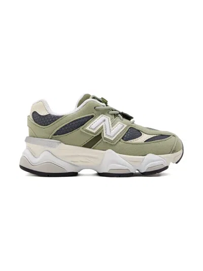 New Balance Kids' 550 Logo-detail Sneakers In Green