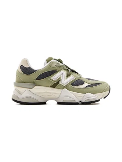 New Balance Kids' 550 Logo-detail Sneakers In Green
