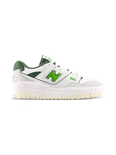New Balance Kids' 550 Logo-detail Sneakers In White