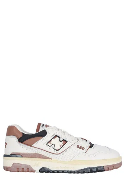 New Balance 550 Logo Patch Trainers In Multi