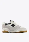 New Balance 550 Low-top Sneakers In Sea Salt With Gray Matter And Magnet In White