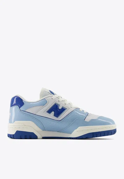 New Balance 550 Low-top Sneakers In White And Blue