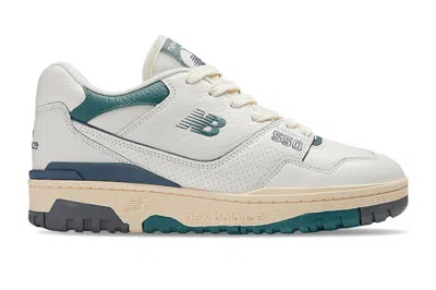 Pre-owned New Balance 550 New Spruce Mini Logo In Sea Salt/new Spruce/calcium
