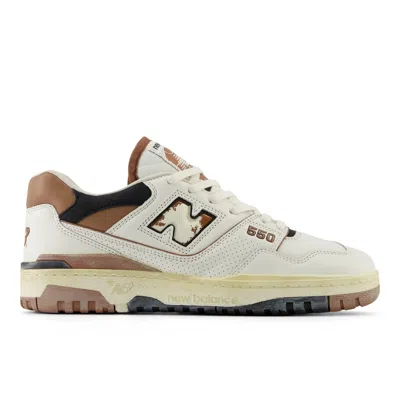 New Balance 550 In Off White Brown