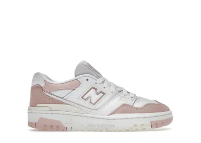 Pre-owned New Balance 550 Pink Sneakers In White/pink Sand/sea Salt