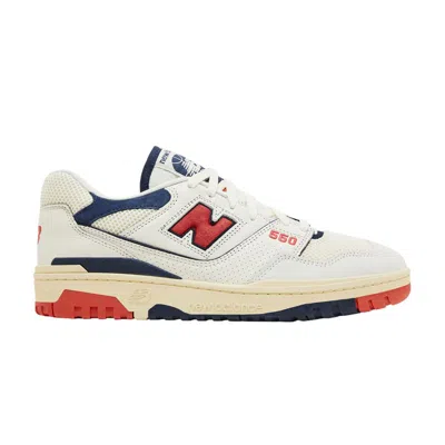 Pre-owned New Balance 550 'sea Salt Pack - Blast Red' In Cream