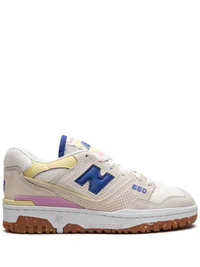 NEW BALANCE 550 "SEA SALT/MARINE BLUE" SNEAKERS