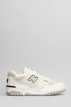 New Balance 550 Sneakers In Beige Suede And Leather In Beige