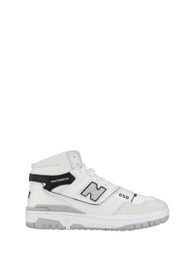 New Balance 550 Sneakers In Bianco