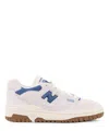 New Balance Suede Sneakers With Denim Details In Grey