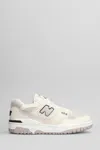 New Balance 550 Sneakers In Beige Suede And Leather In Beige